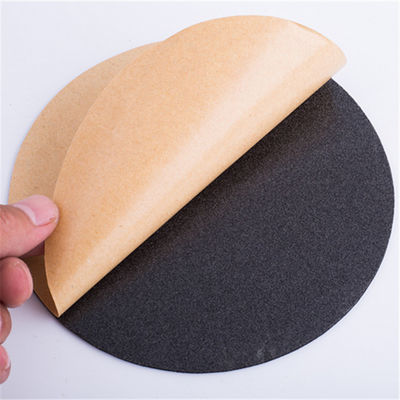 Black 20kg/m3 PAHs Self Adhesives Foam Gasket 2mm Thick
